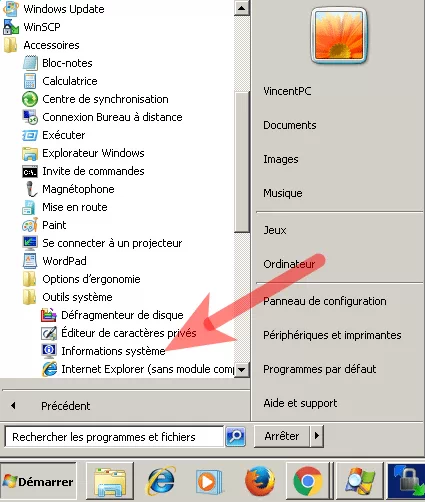 Connaitre le modèle de son PC