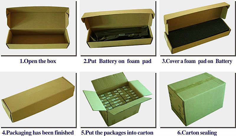 Emballage de Nikon batterie