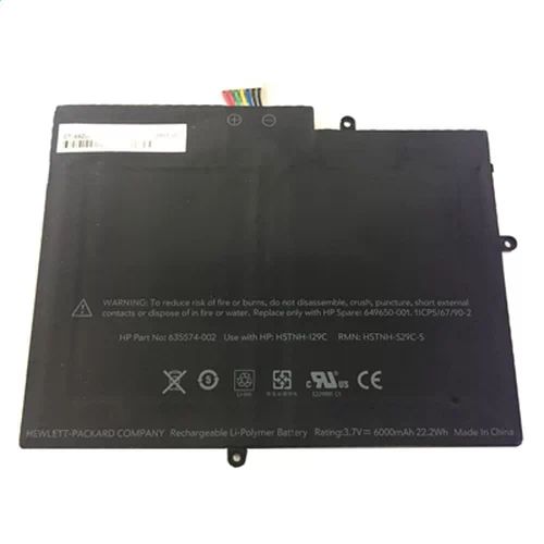 6000mAh Batterie pour HP HSTNN-S29C-S