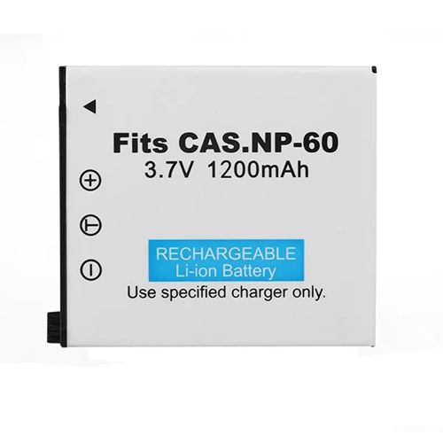 1200mAh Batterie pour Casio Exilim EX-Z80VP