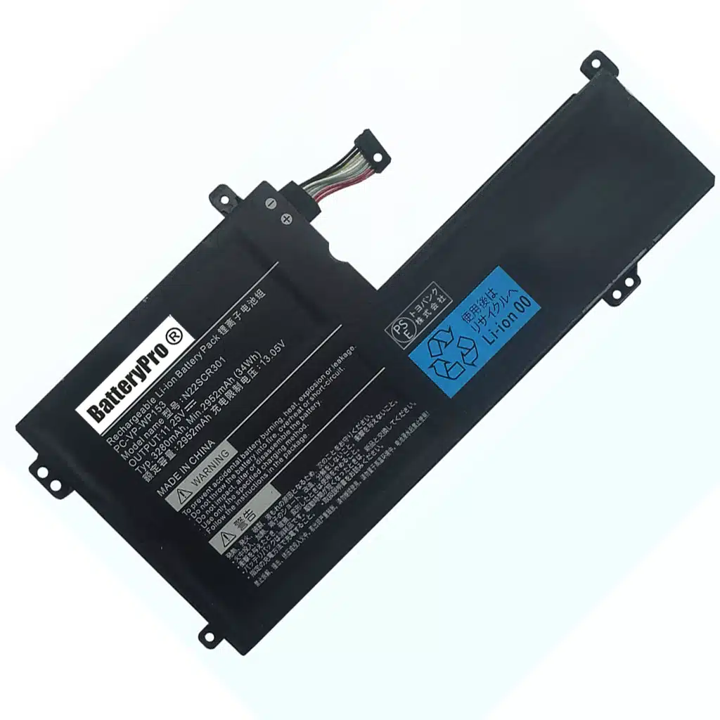 Batterie pour NEC PC-VP-WP153